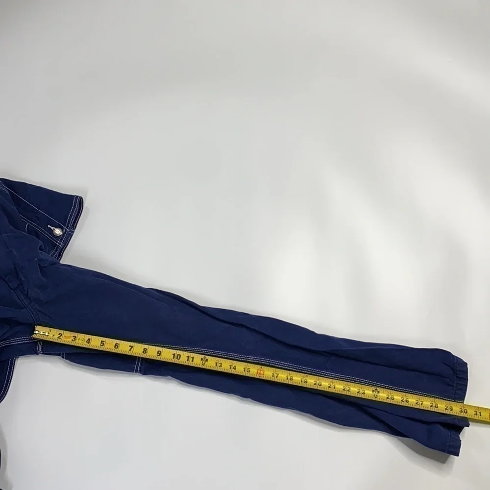 Big Smith Denim Hipster Carpenter Bib Overalls 36x32